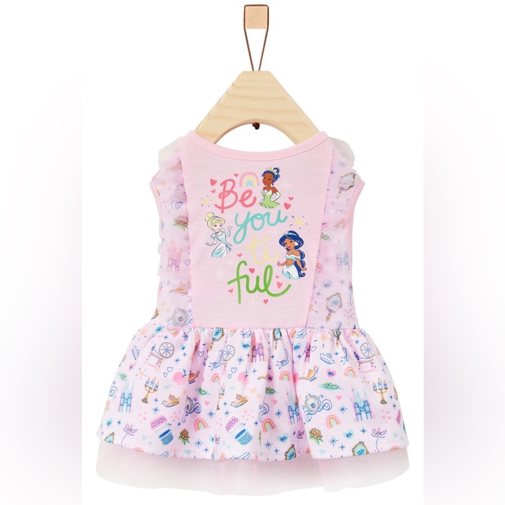 NWT Disney Princesses “Be-YOU-tiful” Dog🐶 or Cat🐈 Dress in Size Small